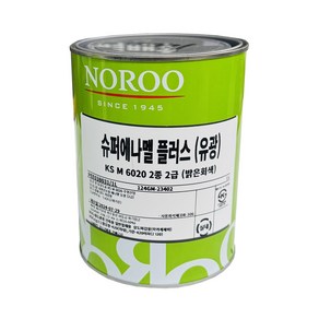 [노루페인트] KS 슈퍼에나멜 플러스 밝은회색 유광 1L, 1개