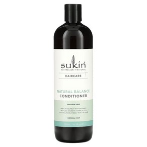 수킨 Sukin 내추럴 밸런스 컨디셔너 정상 모발용 500ml, 1개