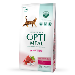 (임박사료~ 6/27까지) 옵티밀 어덜트캣 송아지 고양이 사료 1.5kg, (임박사료~ 6/27까지) 송아지 1.5kg, 1개