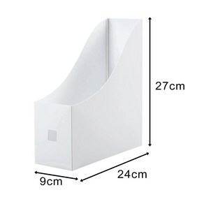 데스크탑 파일 폴더 책 매거진 홀더 데스크 문서 용지 수직 보관, 1개, 6.White Cuves