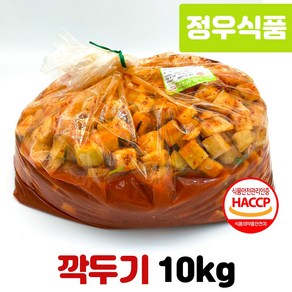 정우식품 깍두기 10kg 국내제조산 HACCP