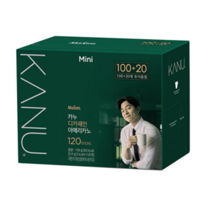 카누 미니 디카페인 100T+20T, 1개, 120개입, 900mg