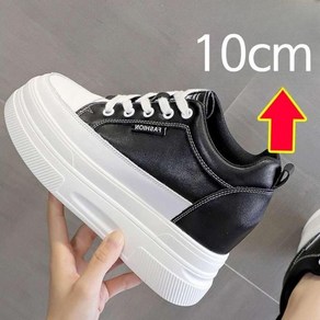 10cm통굽 여성키높이운동화 통기성 발편한 플랫폼