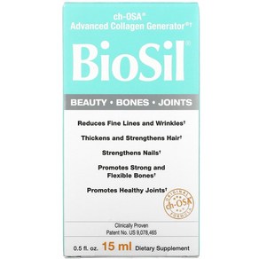 BioSil 바이오실 ch OSA 고급 콜라겐 제너레이터 15ml(0.5fl oz), 15ml, 1개