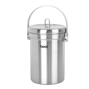 올 스테인리스 304 음식물 쓰레기통 3L, 음식물쓰레기통, 1개, 음식물쓰레기통