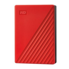 WD 4TB 마이 패스포트 휴대용 외장 하드 드라이브 HDD USB 3.0 2.0 호환 가능 레드 - WDBPKJ0040BRD-WESN, Blue, 6TB, PC, 블루.