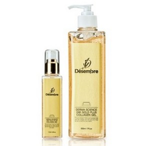 [Desembe] 데쌍브르 24K 골드 플러스 콜라겐 젤 110ml, 1개