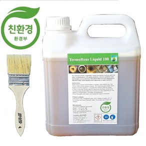친환경녹제거제 temoens 100 액상4L 터모런스100 친환경녹제거 친환경스케일제거 친환경 배관스케일제거제, 1개, 4L