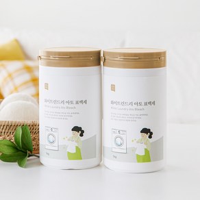 쉼표365 아토 표백제 1kg 산소계표백제 흰옷누런때 얼룩제거, 2개