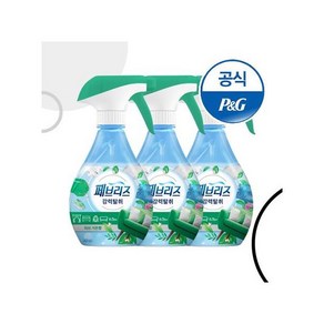 페브리즈 섬유탈취제 강력탈취 허브가든 향 370ml 용기형, 3개