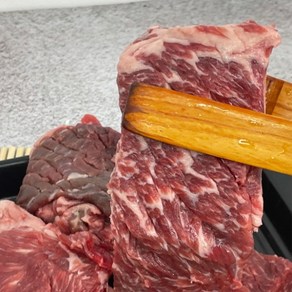 프리미엄 수원식 생갈비 칼집 소 생갈비 꽃갈비 600g, 1개