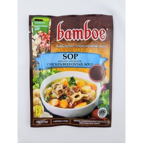 킹푸드 봄부 밤보에 소프 49g King Food Bamboe SOP, 1개