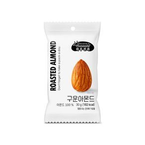 대형마트 하루 구운아몬드, 1개, 30g