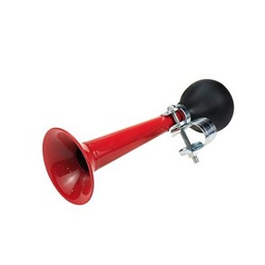 Modengzhe Bike Bugle Horn Retro Clown Horn Metal A Modengzhe 자전거 나팔 경적 자전거 골프 카트 빨간색에 대한 짜기 전구와 복고풍