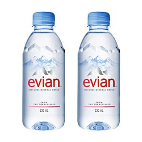 프랑스 고급 생수 에비앙, 330ml, 48개