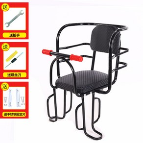 자전거 접이식 보조의자 뒷좌석 의자 안장 추가설치 DIY 안전바 5점식 안전벨트