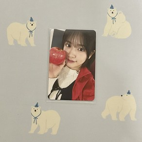 [정품]아이브 마인 메이크스타 2차미공포 특전 팬싸 공식 빨간망토 포카 유진 포토카드