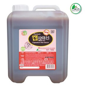 이슬나라 캡사이신 매운맛 소스 10kg, 1개