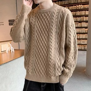 코마드 데일리 오버핏 케이블 니트 UNT629