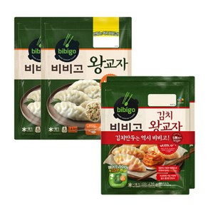 비비고 왕교자 1.4KG x2+ 김치왕교자420G x2, 비비고 왕교자 1.4KG x2+김치왕교자420G x2, 2개