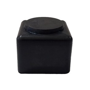 파이프 사각 고무캡 25 X 25 각관 파이프 고무마개, 1개