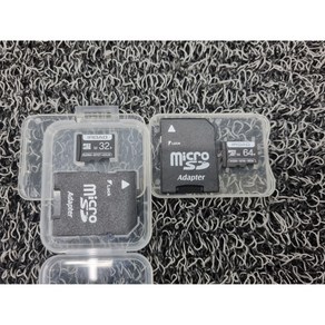 아이로드 블랙박스 정품 메모리카드 32G/64GB 정품 MICRO SD 32GB/64GB [SD카드 + 어댑터 + 케이스] 아이로드 정품 SD카드