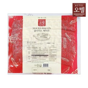 [퀴클리몰] 오뗄 베이컨 1kg, 1개