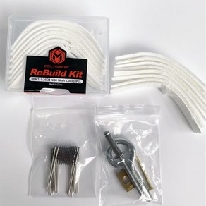 메쉬 코일 헤드 포드 키트 교체용 DIY 도구 리빌드 RPM 2 0 4 16Ohm, RPM-0.4ohm, 1개