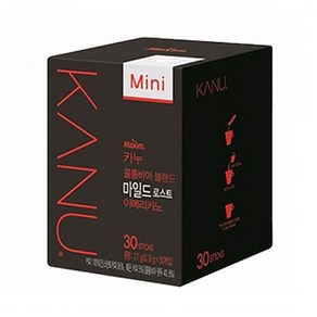 카누 미니 마일드 아메리카노, 1개, 2.9g, 30개입