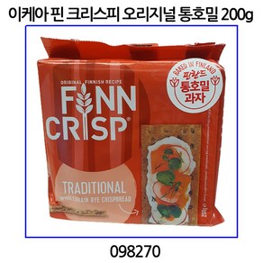 이케아 핀 크리스피 트레디셔널 핀란드 통호밀과자 200g 098270, 1개