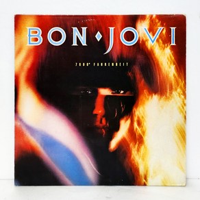 Bon Jovi(본조비) / 7800 Fahenheit 엘피음반 상태(쟈켓/음반) NM/NM