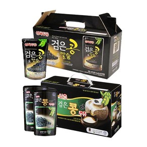 삼육 검은콩앤칼슘 파우치 40입+검은콩파우치 30입, 190ml, 1세트