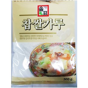 찹쌀가루 솔표 300g 찹쌀분말, 1개