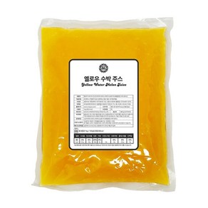 에코베라 옐로우 수박주스, 1kg, 1개