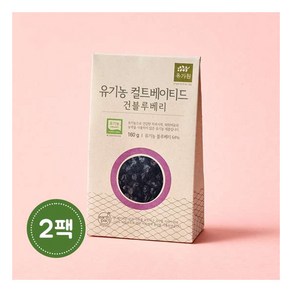 [유가원] 컬티베이티드 건블루베리 160g x 2팩, 2개