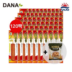 [DANA] 대림선 아이스포장 숯불구이맛후랑크 70g X 120개 / 찰보리건빵 1개 증정