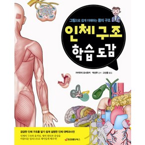 인체 구조 학습 도감:그림으로 쉽게 이해하는 몸의 구조