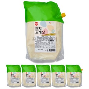 이츠웰 렌치드레싱 2kg, 5개