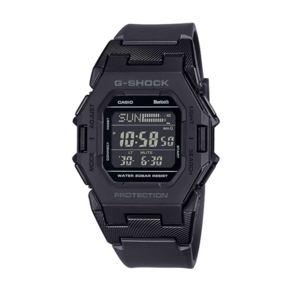 [지샥][G-SHOCK] GD-B500-1DR 슬림한 스퀘어 디지털 블루투스 블랙 캐주얼 시계