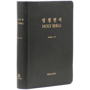 개역개정 ESV한영대조성경(NKES87EDI/대/가죽/무지퍼/무색인/검정/랩핑), 대한성서공회, 편집부 편