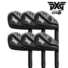 PXG 다크 아이언 젠6 6세트 0311 GEN6 Xteme Dak IRONS 6i, GEN6 0311XP, S