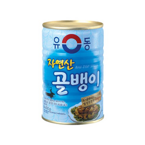 유동 자연산 다시마 골뱅이 400g 코스트코 통조림, 3개