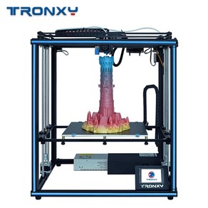 Tronxy X5SA 24V 새로운 업그레이드 된 3D 프린터 DIY 키트 금속 빌드 플레이트 3.5 인치 LCD 터치 스크린 고정밀 자동 레벨링