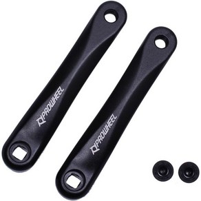 PROWEEL Ebike 크랭크 암 사각홀 140MM/152MM/160MM/165MM/170MM/175MM 전기 자전거용 블랙 바이크 크랭크 암 중간 장착 모터 토크(1쌍, 1pc Right Cankam 160mm, 1개