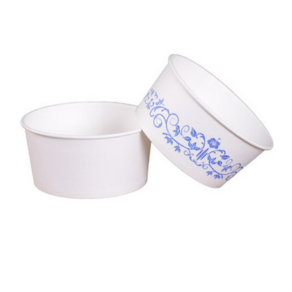 샘솟는컵 무지 종이그릇 125mm x 60mm 520ml, 200개, 1개입