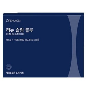 리뉴메디 리뉴슬림 블루 체중조절욘 조제 쉐이크 1팩 기일임박, 600g, 1개