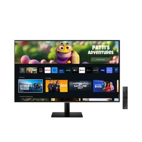 [삼성전자] 삼성전자 스마트모니터 M5 S27DM500 27형(68.6cm) IOT 미러링 Dex SmatThings, 68.6cm, 삼성-27 스마트모니터