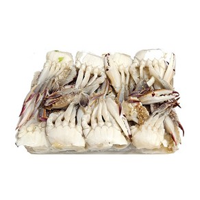 절단꽃게 2L 5.4kg (450g x12개입) 벌크 손질꽃게 업소용, 12개