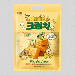 미니 오트 크런치 바닐라맛 520g, 2개