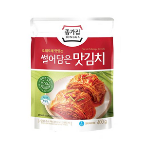 (무료배송) 종가집 썰어담은 맛김치 400g